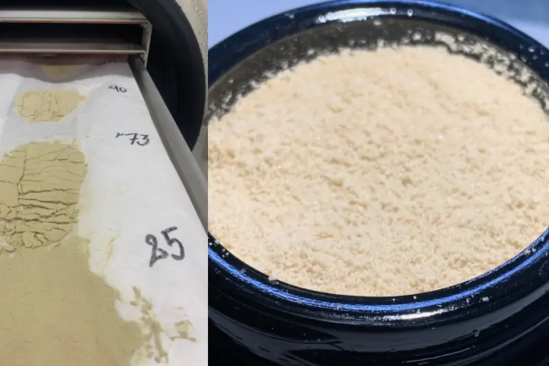 Hash tamizado de producción propia